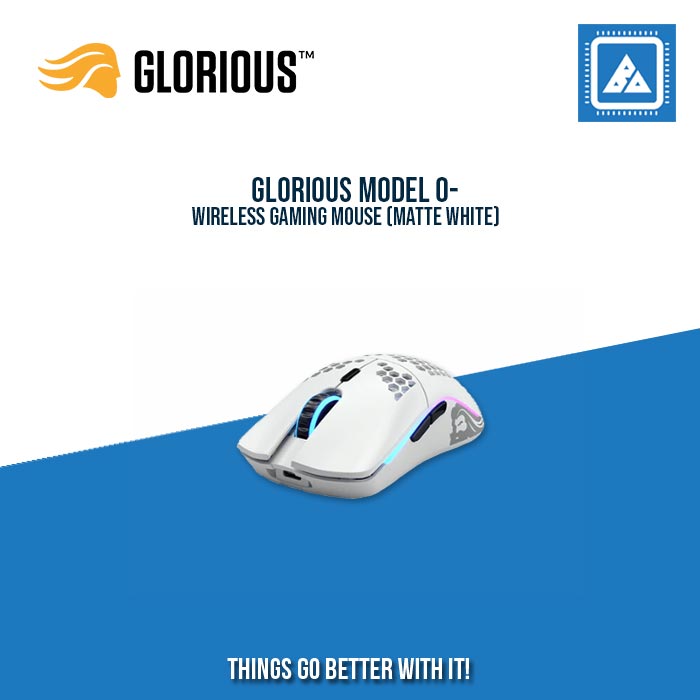 GLORIOUS MODEL O- WIRELESS GAMING MOUSE (MATTE WHITE) GLORIOUS MODEL O- WIRELESS GAMING MOUSE (MATTE WHITE)